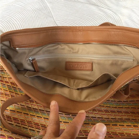 Talbots Straw Multi-Colored Tote - Shoulder Bag - Picture 2 of 5